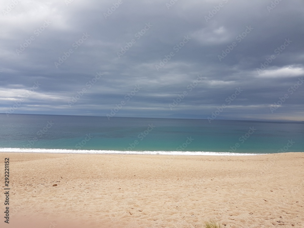 Gewitter über dem Meer