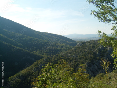view of the landscape from the top of the hill © Mladen