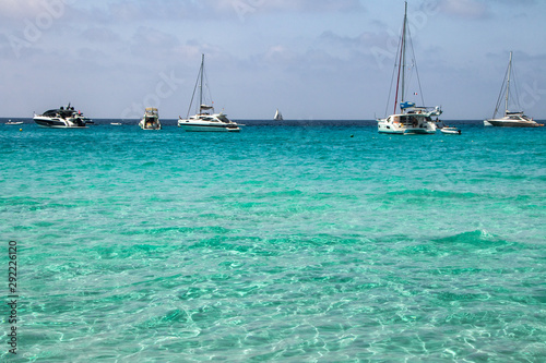 The paradise from Island formentera
