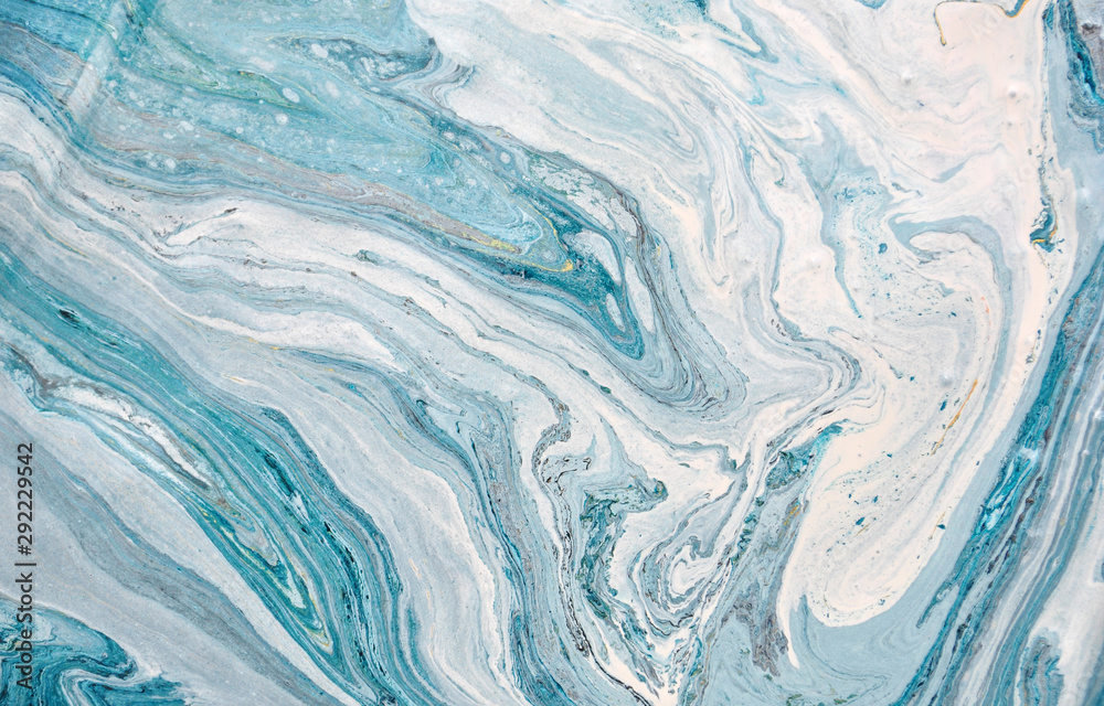 Blue marble abstract acrylic background. Marbling artwork texture. Liquid acrylic pattern Blue marble abstract acrylic background. Marbling artwork texture. Liquid acrylic pattern