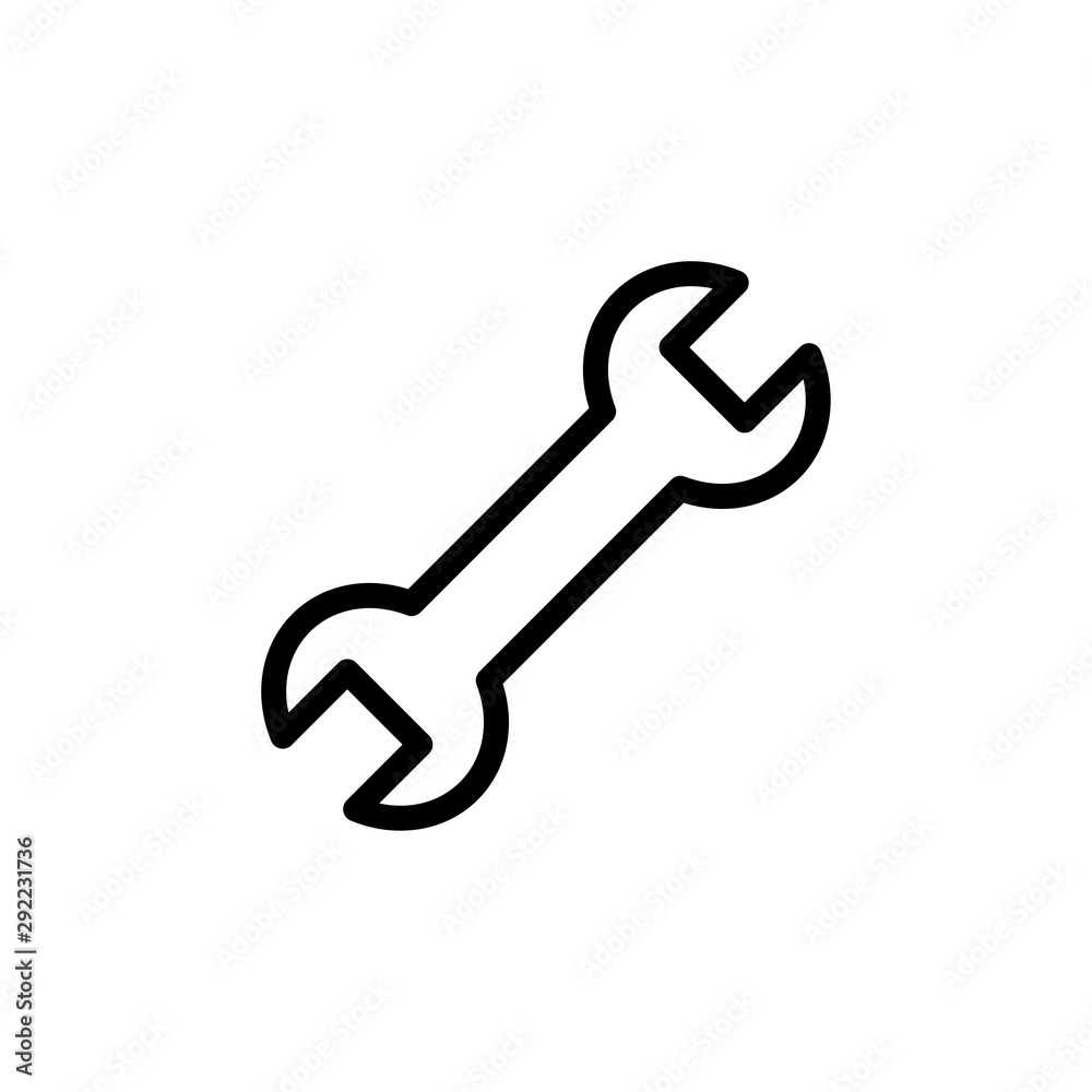 wrench icon trendy wrench icon trendy