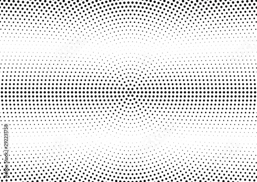 Abstract halftone dotted background. Futuristic grunge pattern, dot and circles. Vector modern optical pop art texture for posters, sites, business cards, cover, postcards, labels, stickers layout.