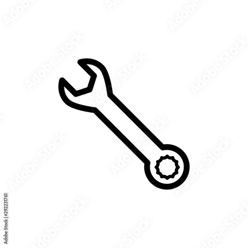 wrench icon trendy