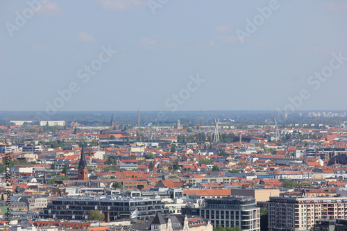 view over berlin in germany on a sunny day © Luciernaga
