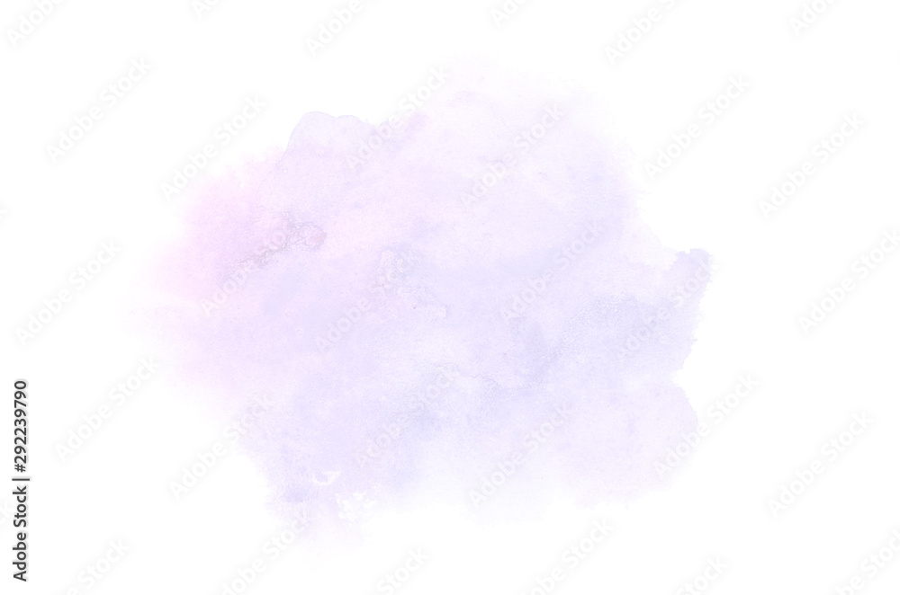 Abstract watercolor background image with a liquid splatter of