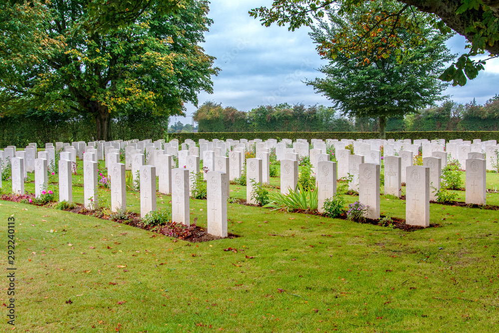 Bayeux War Cemetery is the largest Second World War cemetery of Commonwealth soldiers in France, located in Bayeux, Normandy.