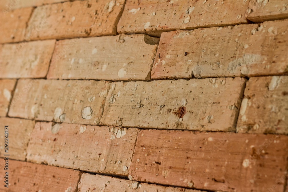 Obraz premium solid brick baked inside the pottery