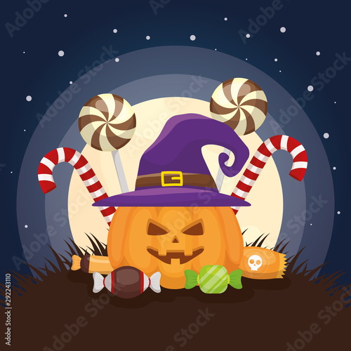 trick or treat - happy halloween