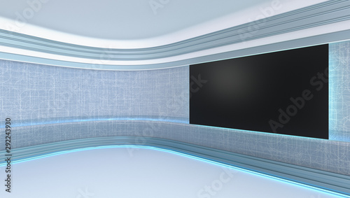 Virtual tv studio