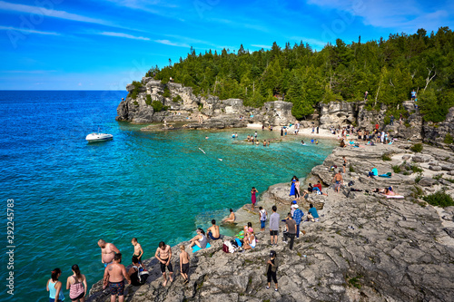 The Grotto Tobermory Bruce Peninsula National Park Ontario Canada