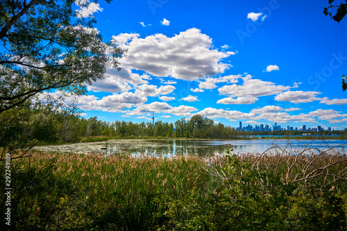 Toronto skyline from Tommy Thompson Park