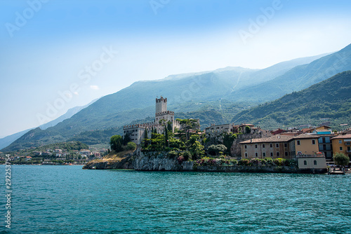the Lovely Town of Malcesine on Lake Garda in Northern Italy