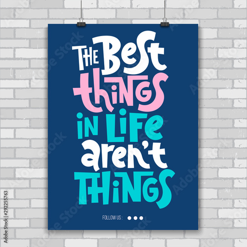 Decluttering quotes lettering