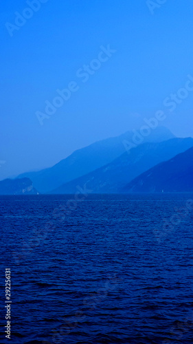 Lake Garda in Northern Italy 