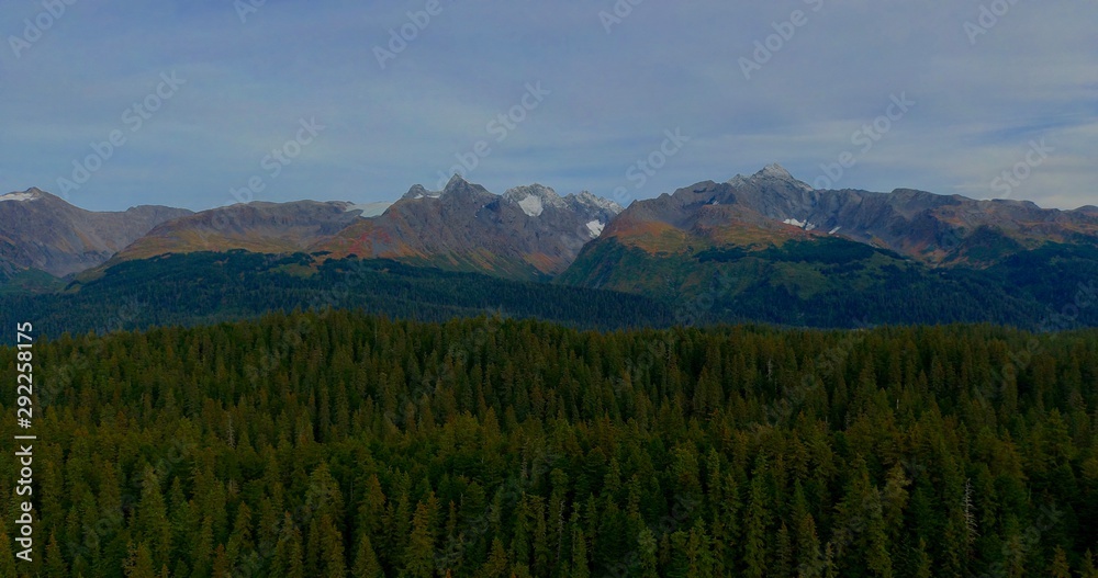 Evening views of Mount Alice