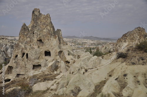 the historical Cappadocia landscape