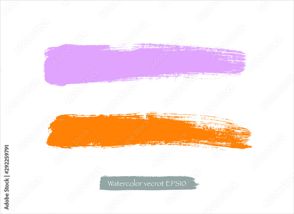 Obraz premium vector brush stroke color background.creative illustration.