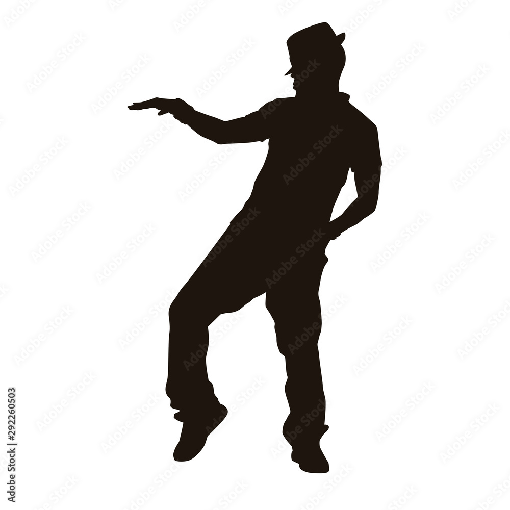 Hip-hop Dancer Silhouette