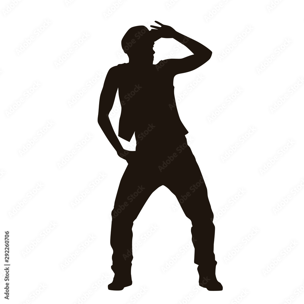 Hip-hop Dancer Silhouette