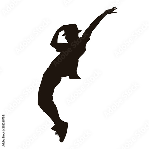 Hip-hop Dancer Silhouette