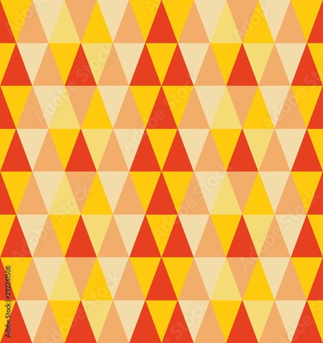 Beautiful seamless pattern in Autumn theme for decoration. Geometric pattern for wallpaper of backdrop.