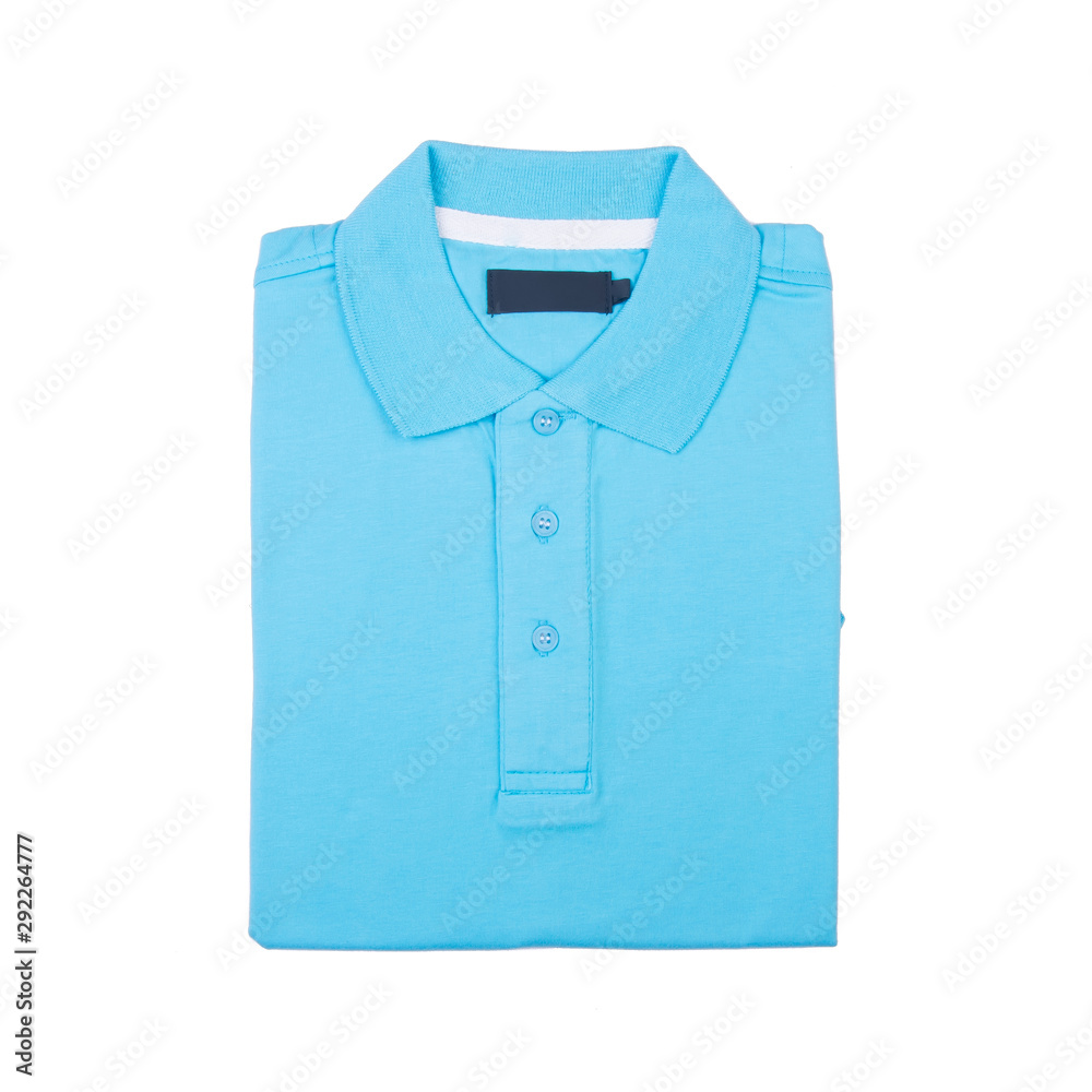 shirt or polo shirt for men isolated on white background. shirt or polo shirt for men isolated on white background.