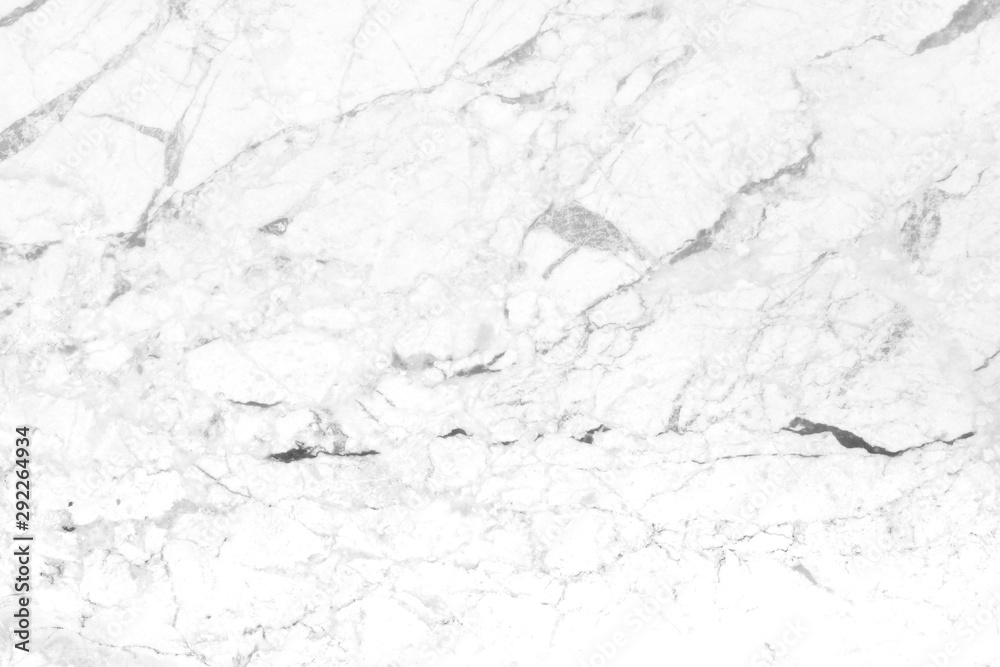 White marble texture in natural pattern for background and design art work.