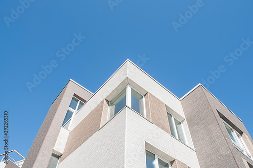 minimalistic apartment building