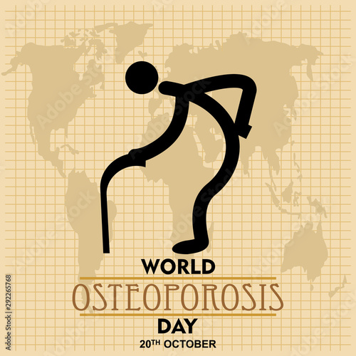 World Osteoporosis day, banner