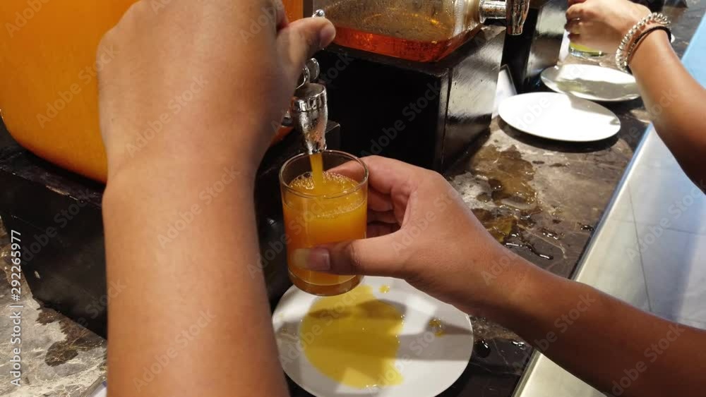 orange juice poured into a glass, ready to drink orange juice poured into a glass, ready to drink