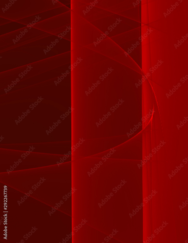 Obraz premium The Dark Red Gate to Unknown Place Abstract Background