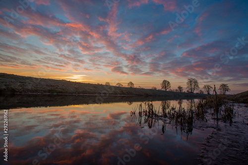 Sunrise Vledder Aa photo