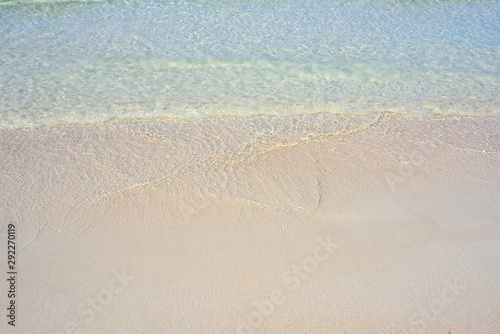 waves on the beach