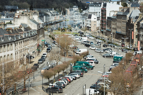 beautiful streets  in the Morlaix photo