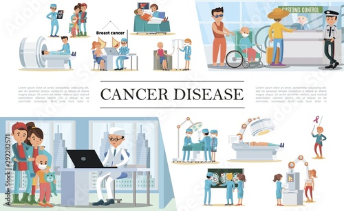 Flat Cancer Disease Composition