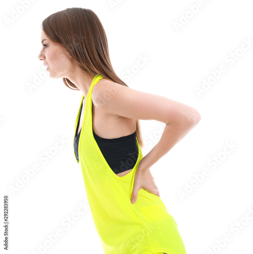 Young woman suffering from ...