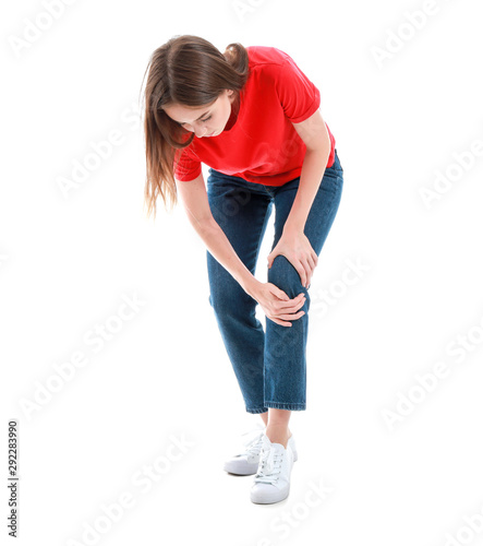 Young woman suffering from ...