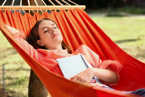 Beautiful young woman with ...