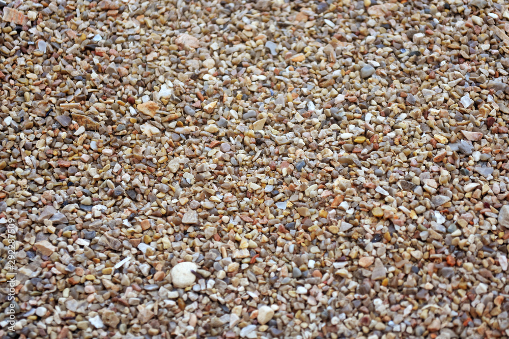 Sea pebble. Colorful small pebble and stone texture. Detailed sand texture. Sea pebble. Colorful small pebble and stone texture. Detailed sand texture.