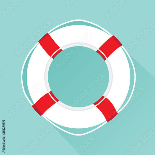 Life buoy icon. photo
