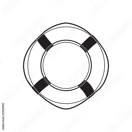 Life buoy icon.