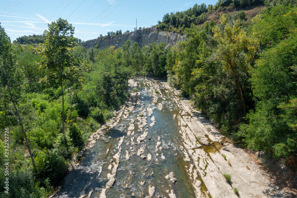 The ter route through the interior of Girona