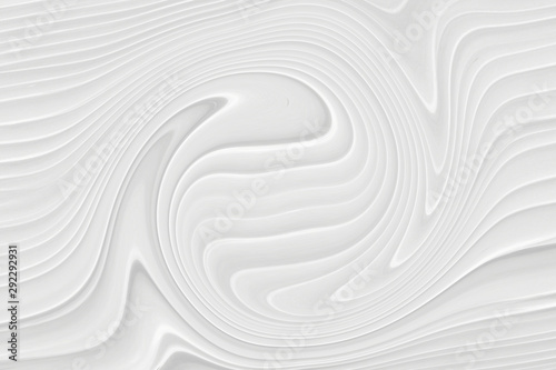 White background 3 d with elements of waves in a fantastic abstract design  the texture of the lines in a modern style for wallpaper. Light gray template for wedding ceremony or business presentation.