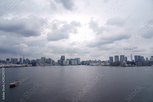 Tokyo bay side area. View from Tokyo rainbow bridge © Stossi Mammot