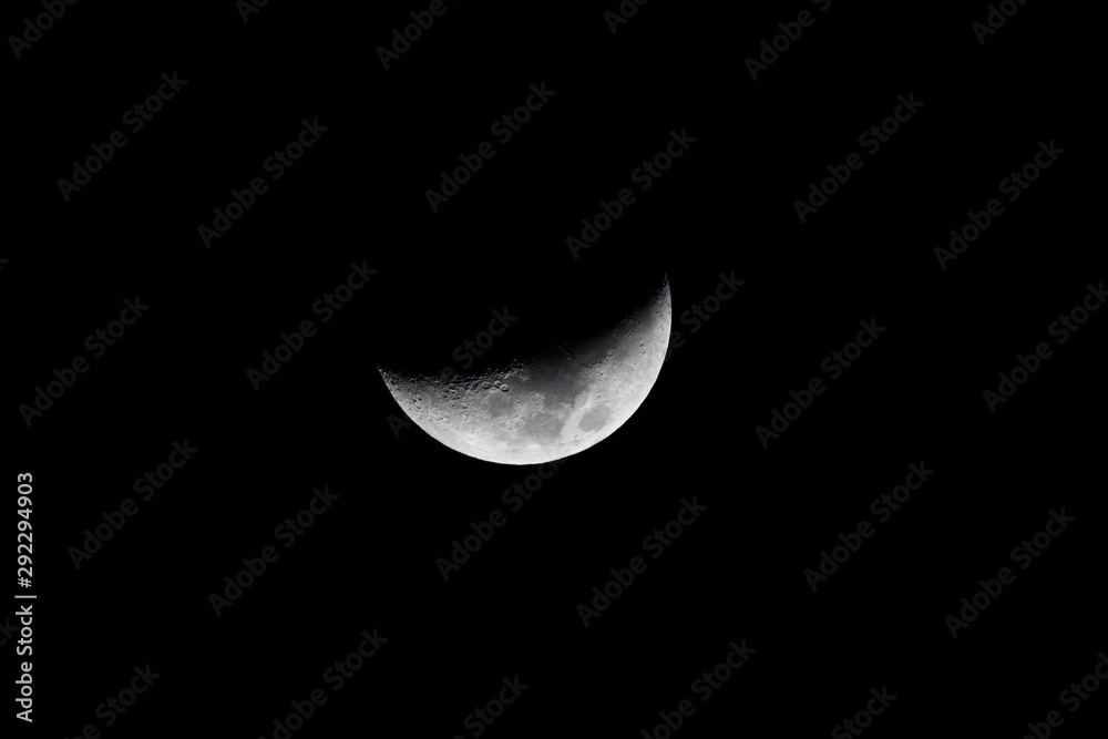 Moon and night sky, Nature Background Moon and night sky, Nature Background