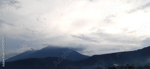 mountains in winter