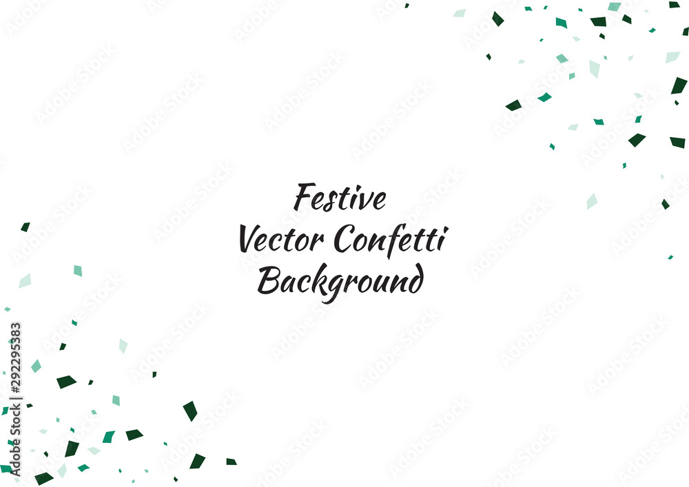 Obraz premium Festive color rectangle confetti background. Abstract frame confetti texture for holiday, postcard, poster, website, carnivals, birthday and children's parties. Cover confetti mock-up. Wedding card