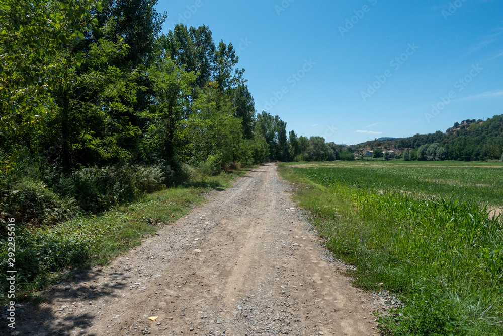 The ter route through the interior of Girona