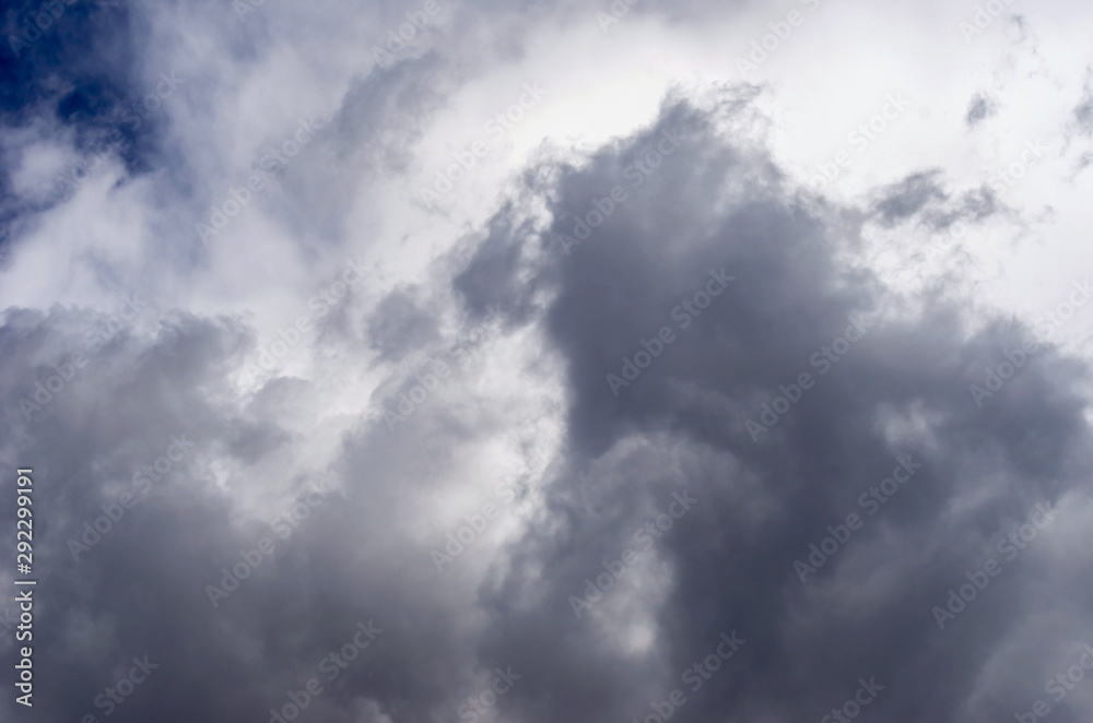 Stormy Clouds and Blue Sky Background. Design Pattern and Texture. Stormy Clouds and Blue Sky Background. Design Pattern and Texture.