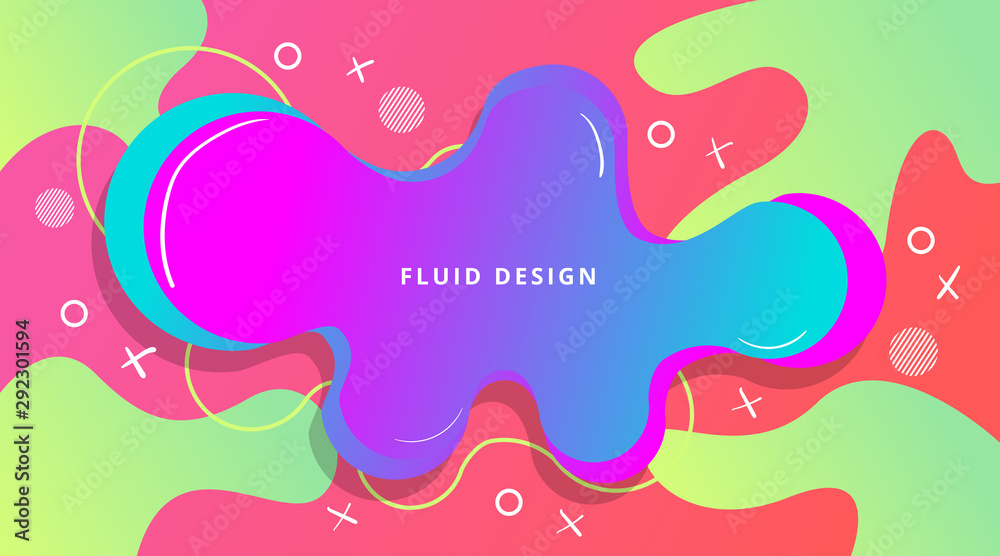 Dynamic Fluid Gradient Background Liquid Shape Composition, for business corporate, brochure, flyer, wallpaper, banner, presentation